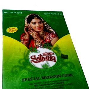 Satrang mehandi pack of 12pc Rp