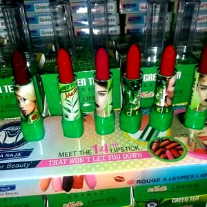 Naja naja green tea lipstick pack of 12pc mix colour