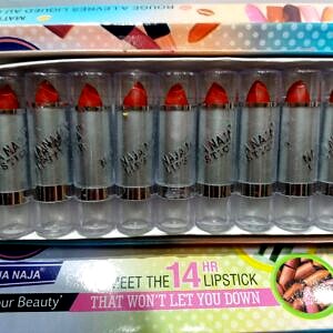 Naja naja 999 red lipstick pack of 13pc