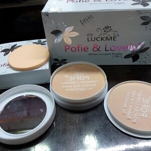 Luckme pofie & lovely 2 in 1 compact powder hrp