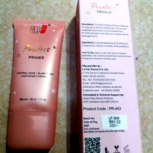 Red 4 Poreless primer control shine/blurs pores lightweight formula 30ml Ia