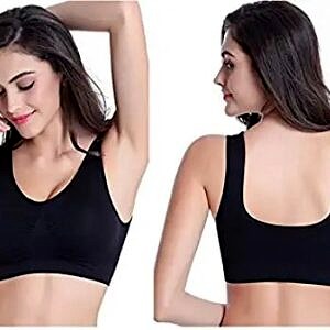 Women Yoga Vest Seamless Fitness Sports Bra Tops Gym Underwear Bras High Impact Sports Bra Pink Workout Size Free(28to36) mix colour rp