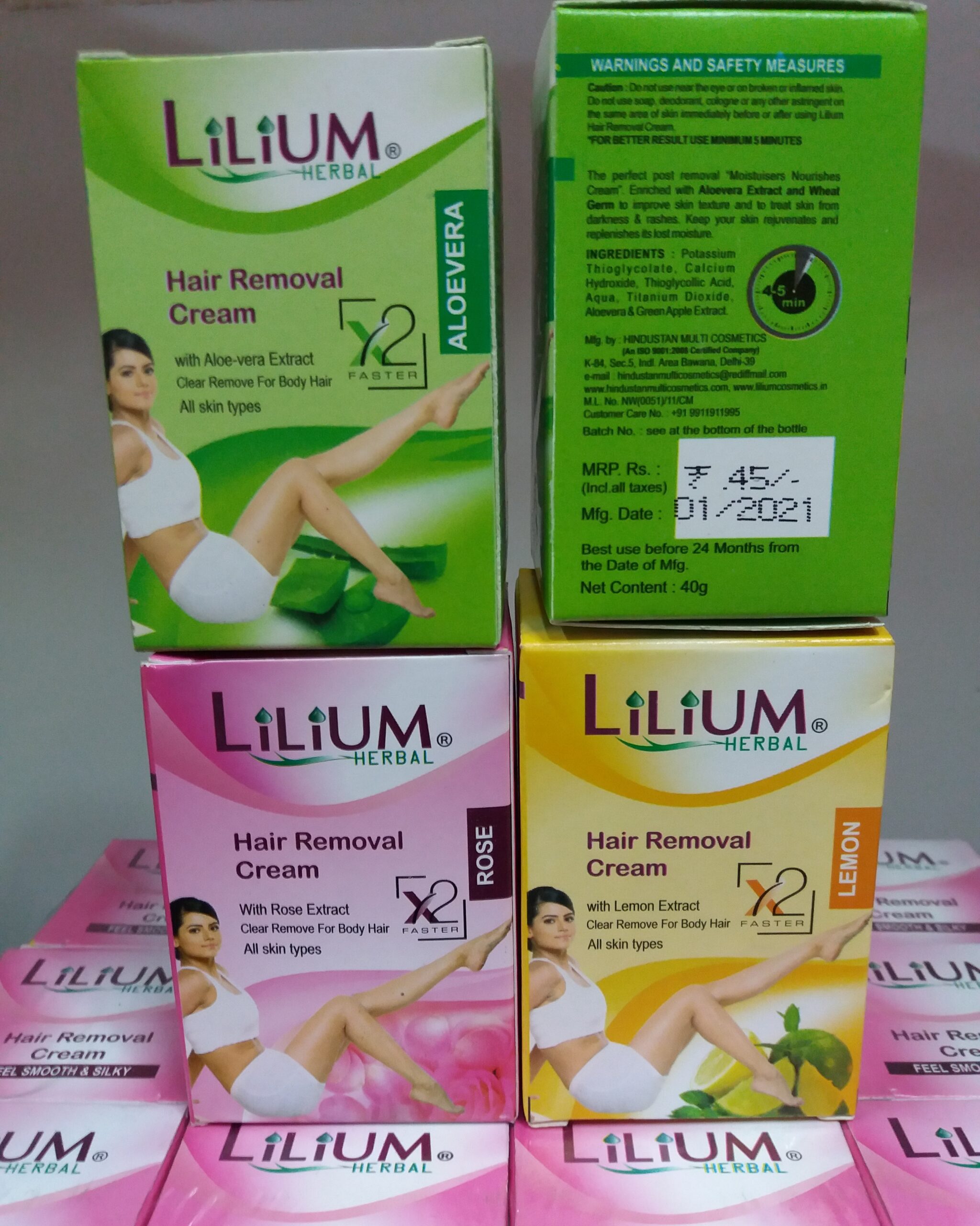 Lilium herbal hair removal cream 40g. Th – NAJA NAJA