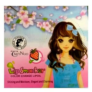 Lip smacker color changing lip loss pack of 12pc. Rp