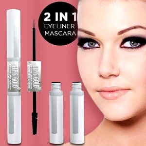 Elpish gold extreme curl mascar and liner 2 in 1 ps