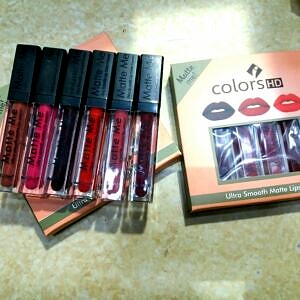 Matte Me waterproof liquid lipstick pack of 6pc colour Mix (A+B) HH