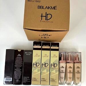 Lakme bb HD foundation 40ml 3 shades available