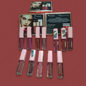 Yana girl fashion matte lipgloss mix colors pack of 12pc tsh